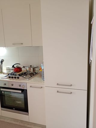 Cucina componibile bianca