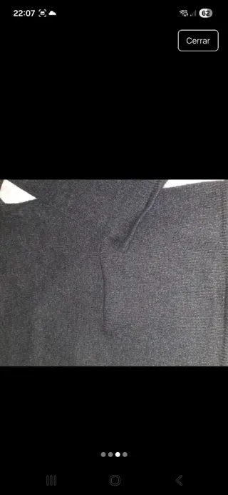 Jersey gris con bolsillos