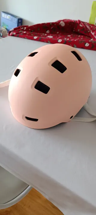 Casco Oxelo MF500 Rosa Patinete Skate Talla S