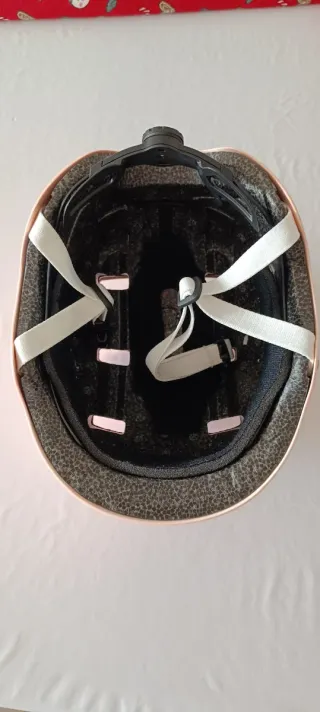 Casco Oxelo MF500 Rosa Patinete Skate Talla S