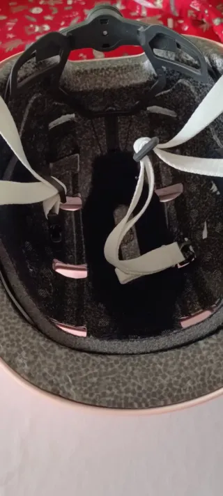 Casco Oxelo MF500 Rosa Patinete Skate Talla S