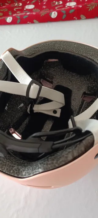 Casco Oxelo MF500 Rosa Patinete Skate Talla S