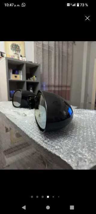 Retrovisores M3 E46 Coupe replica Negro en su caja