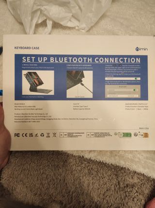 Funda con teclado Nimin