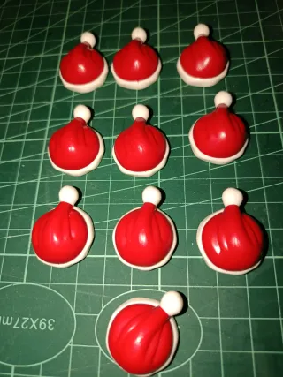 Playmobil Gorros Papá Noel (10 unidades)