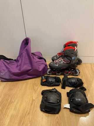 Patines en línea Oxelo 32-35 REGALO bolsa y prote