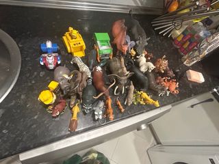 Lote Juguetes Animales y Coches