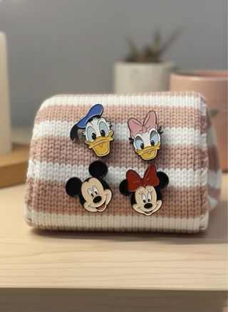 Conjunto Pins Disney Mickey Minnie Donald Daisy