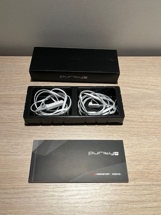 Auriculares Monster Purity HD x Nokia Blancos