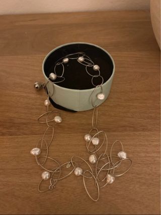 Collar Tous Plata y Perlas