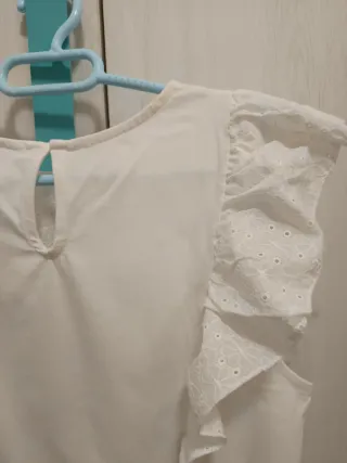 Blusa B.Young Blanca Talla L