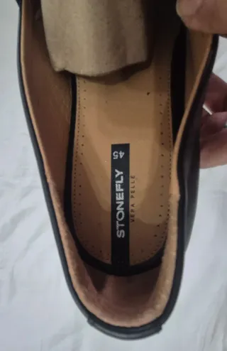 Zapatos Stonefly Negro Talla 45