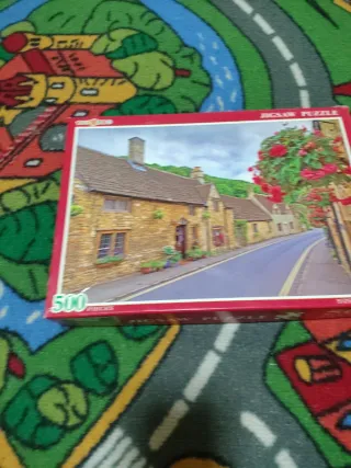 Puzzle 500 Piezas Paisaje Pueblo