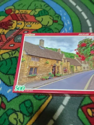 Puzzle 500 Piezas Paisaje Pueblo