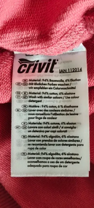 Pantalones cortos deportivos Crivit rosas