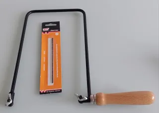 SIERRA DE MARQUETERÍA +12 HOJAS (TODO A ESTRENAR)