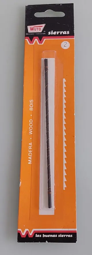 SIERRA DE MARQUETERÍA +12 HOJAS (TODO A ESTRENAR)