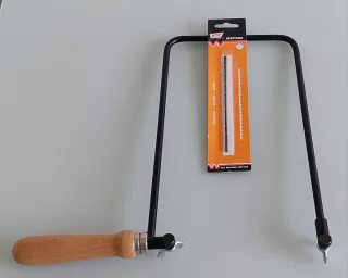 SIERRA DE MARQUETERÍA +12 HOJAS (TODO A ESTRENAR)