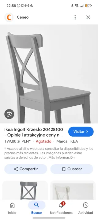Sedie Ingolf IKEA grigie 40 euro unità