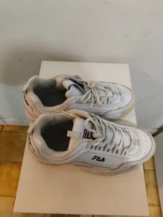 Zapatillas Fila Blancas Talla 38