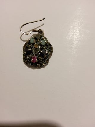 Orecchino singolo con strass