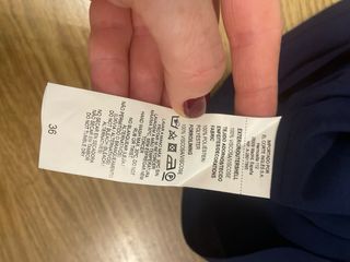 Vestido Tintoretto azul con pedrería