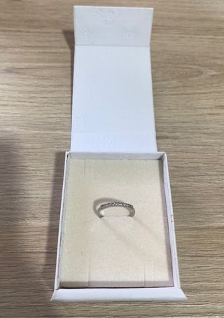 Anillo Guess Plata con Circonitas