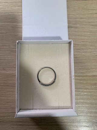 Anillo Guess Plata con Circonitas