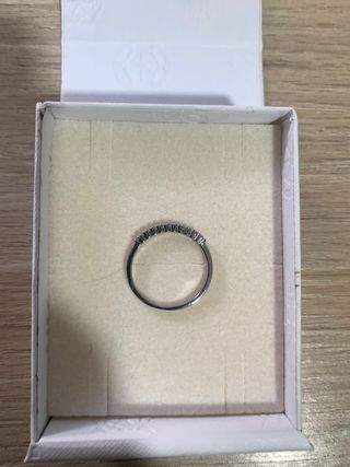 Anillo Guess Plata con Circonitas