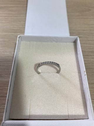 Anillo Guess Plata con Circonitas
