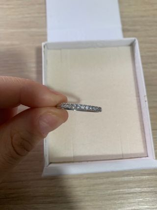 Anillo Guess Plata con Circonitas