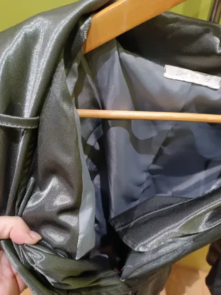 Chaqueta/gabardina gris para fiesta