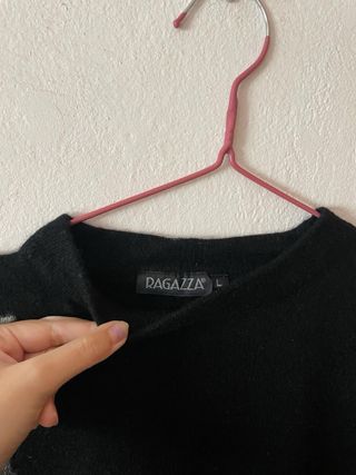 Jersey Vintage Boho Chic Love Knitted Jumper