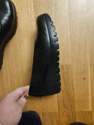 Zapatos Wonders Negros Talla 38