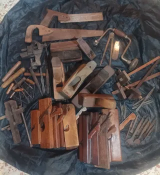Lote Herramientas Carpintería Antiguas
