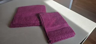 2 coppie di Asciugamani da bagno