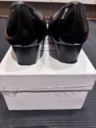 Zapatos Patricia Mujer Negros Charol