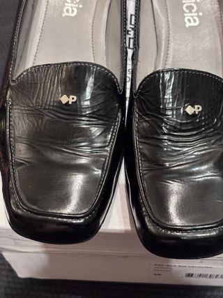 Zapatos Patricia Mujer Negros Charol