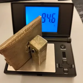 Porta rossetto e portacipria vintage anni 1935/40