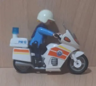 Playmobil Moto Policía