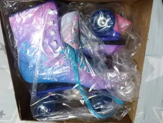 Patines de niña con diseño galáctico