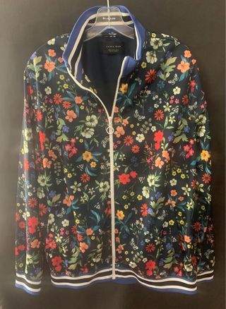 Chaqueta Zara Flores Edición Limitada XL