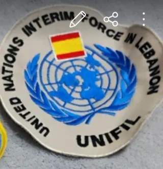 Parche UNIFIL España + banda reflectante