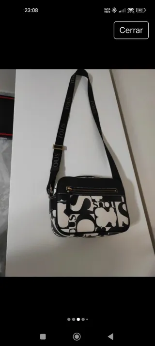 Bolso Tous Negro y Blanco