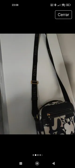 Bolso Tous Negro y Blanco