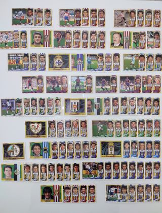 138 Cromos Colecciones Este 1995/96