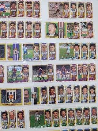 138 Cromos Colecciones Este 1995/96