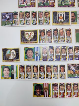 138 Cromos Colecciones Este 1995/96