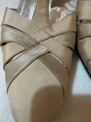 Décolleté Roberto Spinelli Beige/Oro