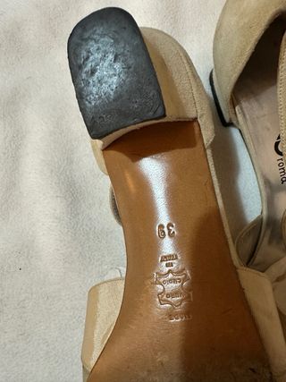 Décolleté Roberto Spinelli Beige/Oro